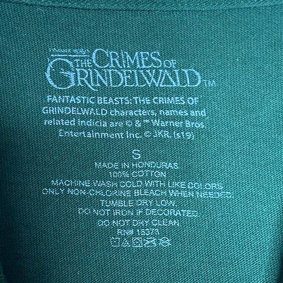 Fantastic Beasts The Crimes Of Grindelwald Short Sleeve Shirt Size Small - Picture 4 of 4